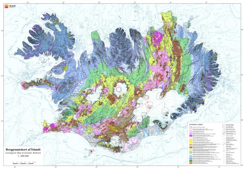 geologic map from ISOR