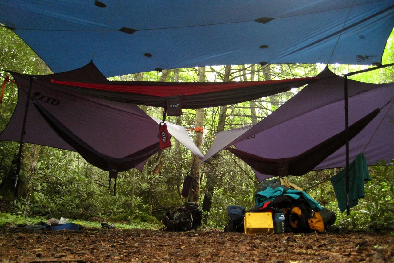 Multiple Hammock Setup